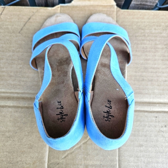 Style & Co. Women's Zaddie Wedge Sandals Size 8M - Picture 9 of 16